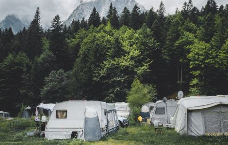 Die Dauercamper auf unserem Campingplatz