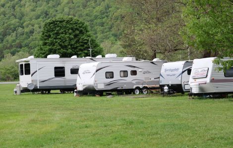 Stellplätze für Caravans